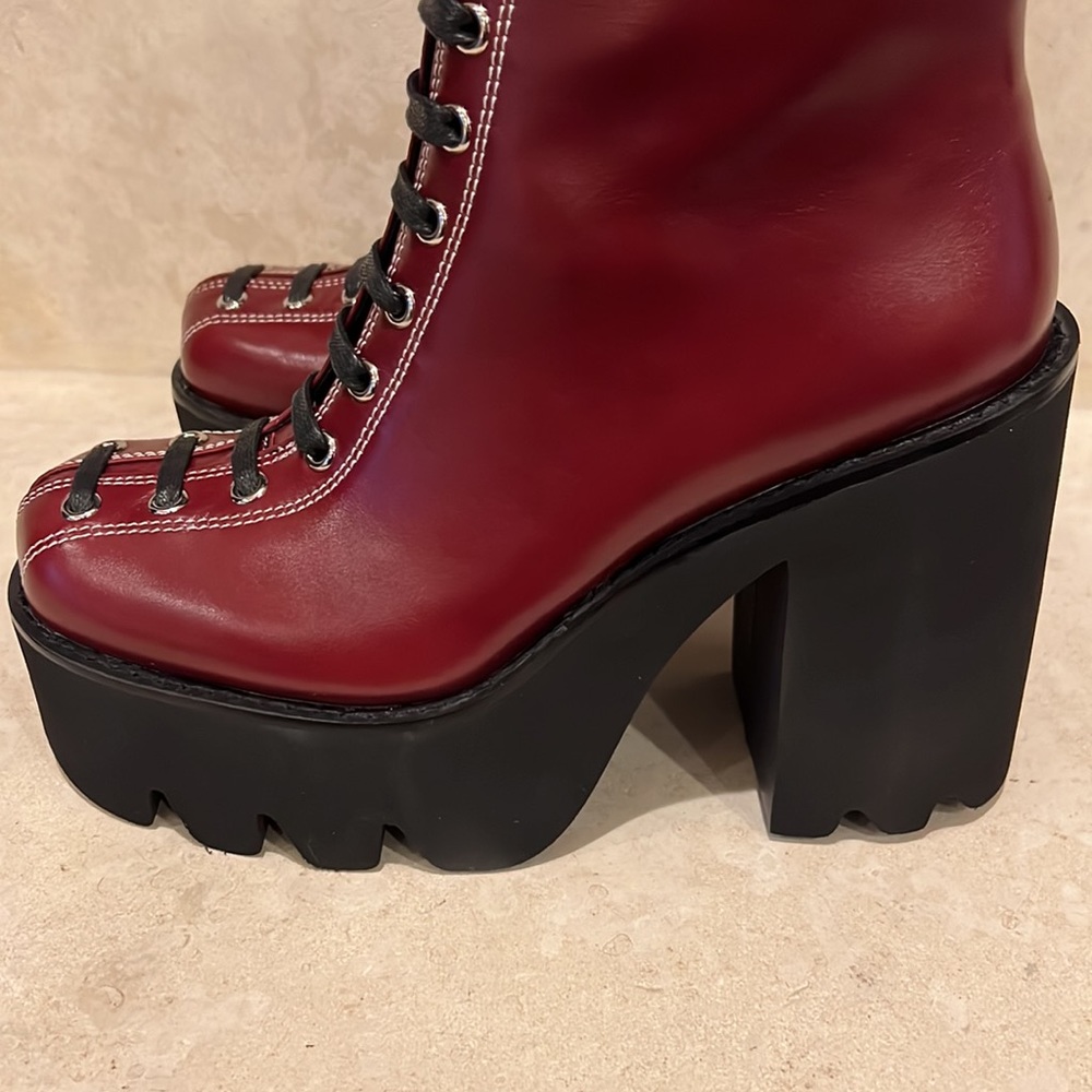 Jeffrey Campbell Viking Platform Lace-Up Boot - Picture 9 of 10